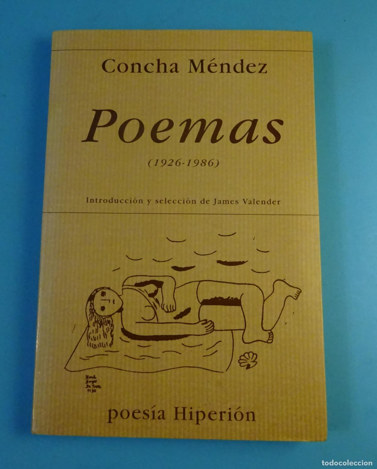 Libros de segunda mano: POEMAS (1926-1986). CONCHA M&Eacute;NDEZ. INTRODUCCI&Oacute;N Y SELECCI&Oacute;N DE JAMES VALENDER. POES&Iacute;A HIPERI&Oacute;N