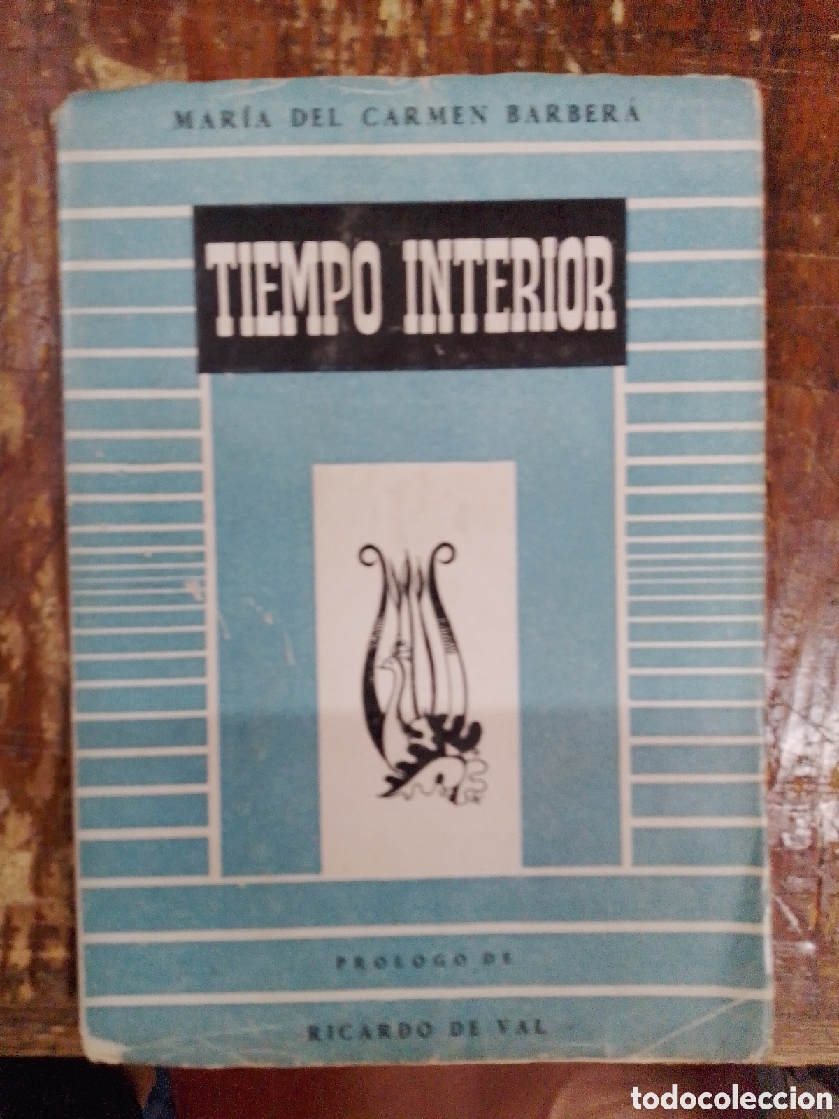 Libros de segunda mano: TIEMPO INTERIOR. BARBERA, MARIA DEL CARMEN. EDICIONES RUMBOS. 1950