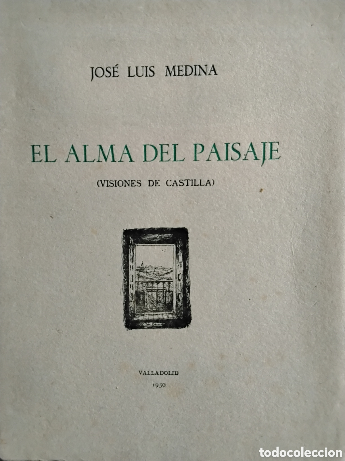 Libros de segunda mano: EL ALMA DEL PAISAJE. VISIONES DE CASTILLA. JOS&Eacute; LUIS MEDINA. DEDICADO Y FIRMADO.