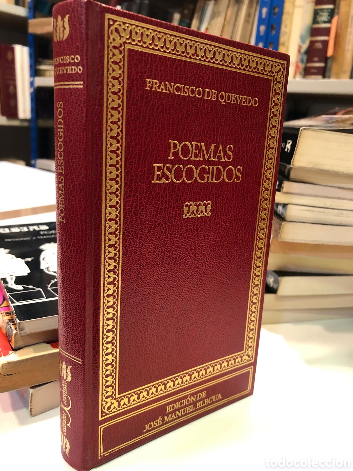 Second hand books: Poemas escogidos - Francisco de Quevedo