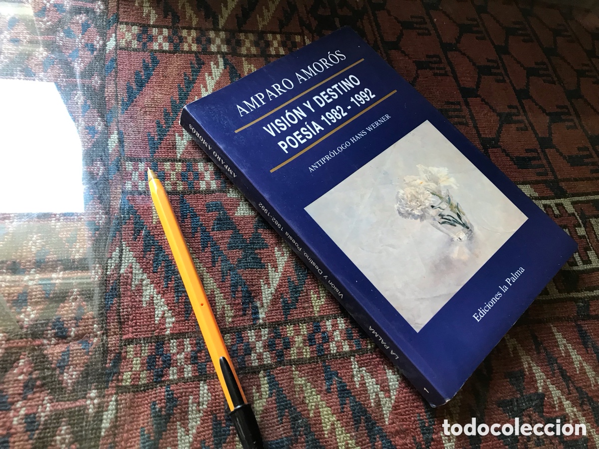 Libros de segunda mano: Visi&oacute;n y destino. Poes&iacute;a 1982-1992. Amparo Amor&oacute;s. Ediciones La Palma
