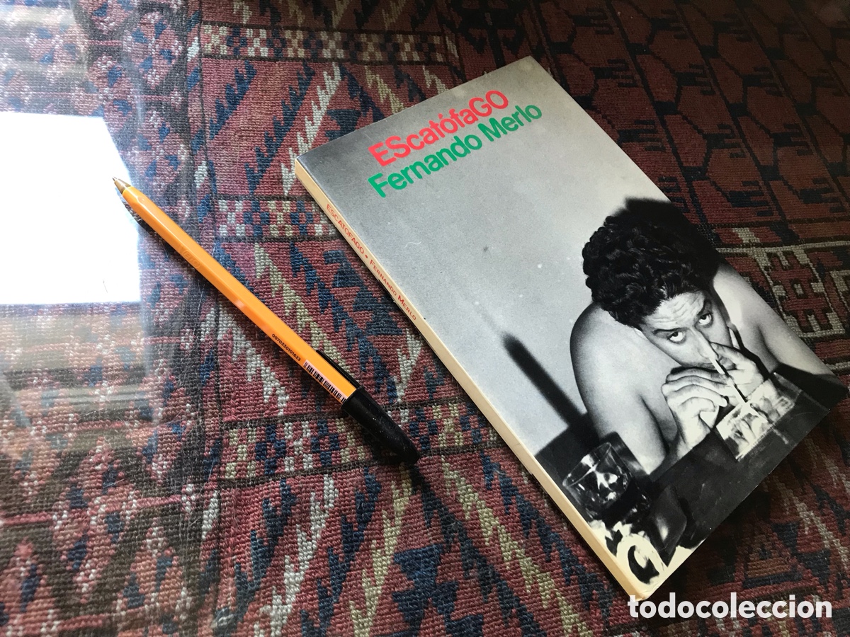 Libros de segunda mano: Escat&oacute;fago. Fernando Merlo. Rareza