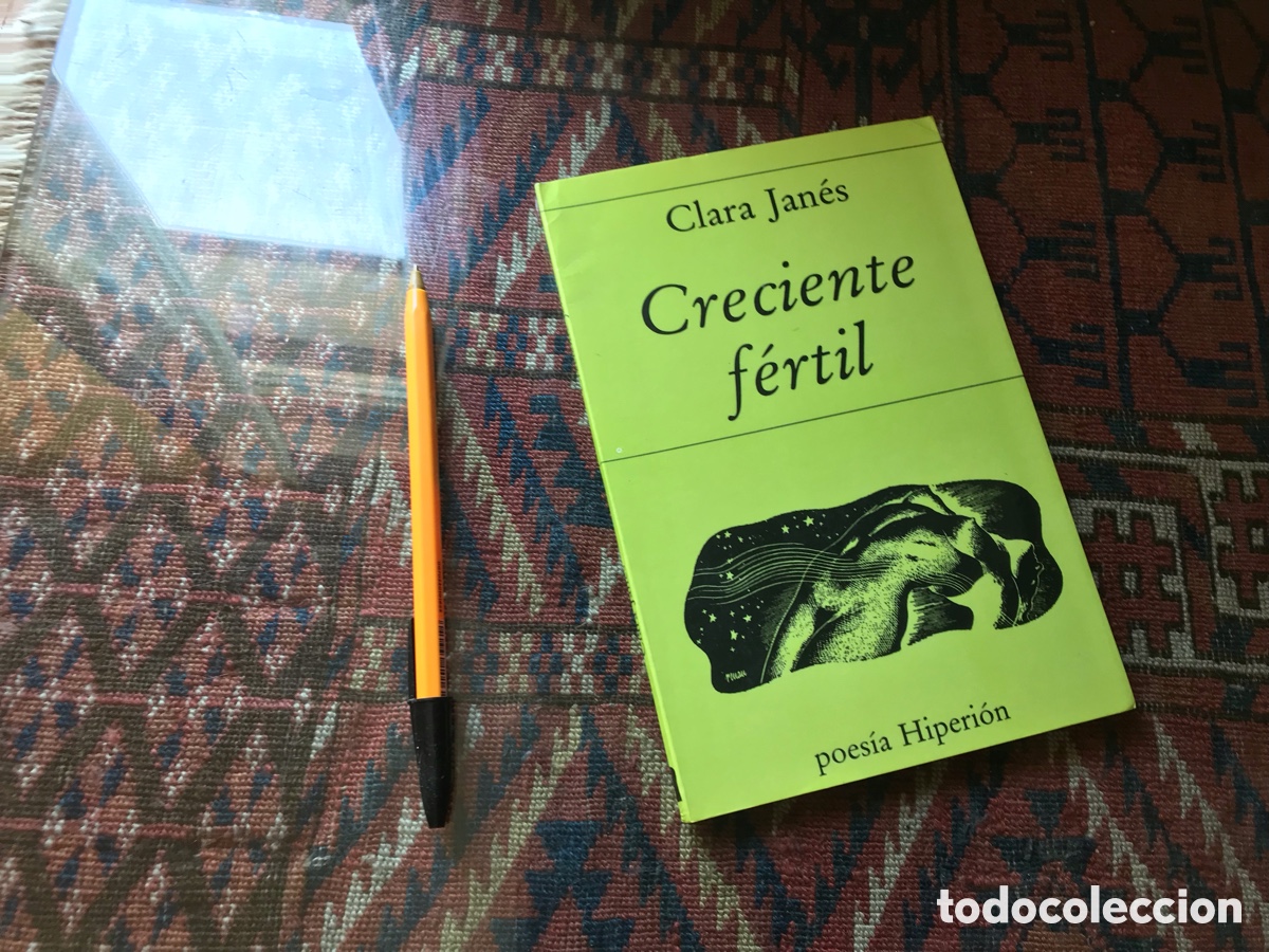 Libros de segunda mano: Creciente f&eacute;rtil. Clara Jan&eacute;s. Poes&iacute;a Hiperi&oacute;n