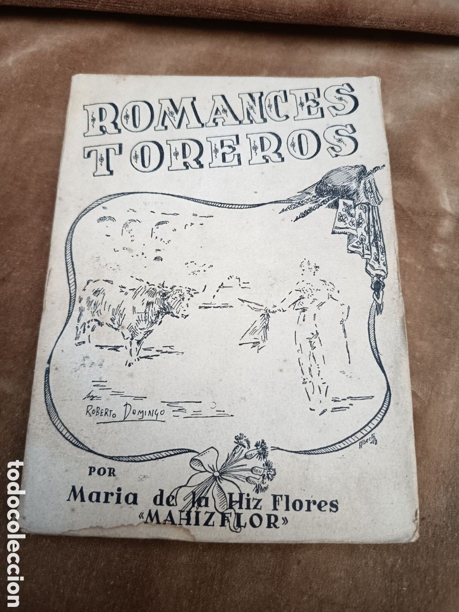 Libros de segunda mano: Romances toreros por Mar&iacute;a de la Hoz Flores BADAJOZ 1947