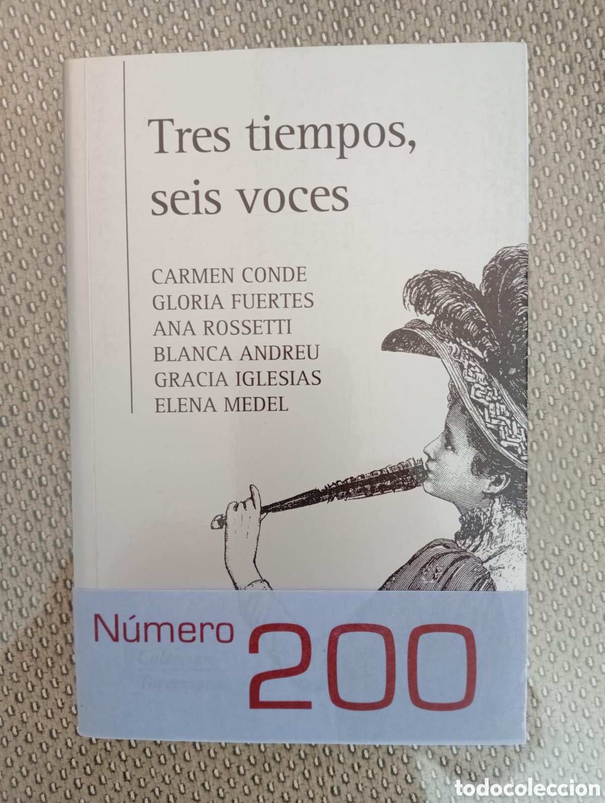 Libros de segunda mano: Tres tiempos, seis voces: Carmen Conde Gloria Fuertes, Ana Rossetti, Elena Medel