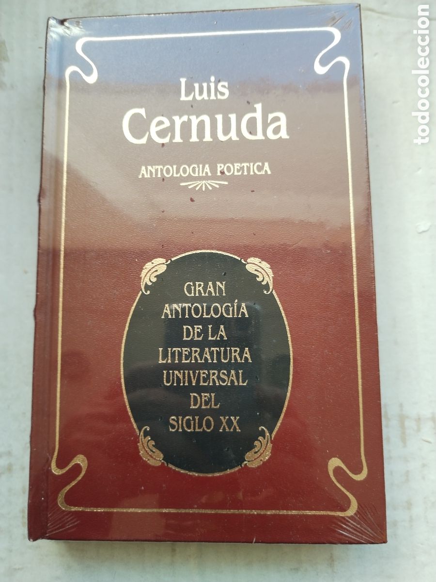 Libros de segunda mano: ANTOLOG&Iacute;A POETICA/LU&Iacute;S CERNUDA