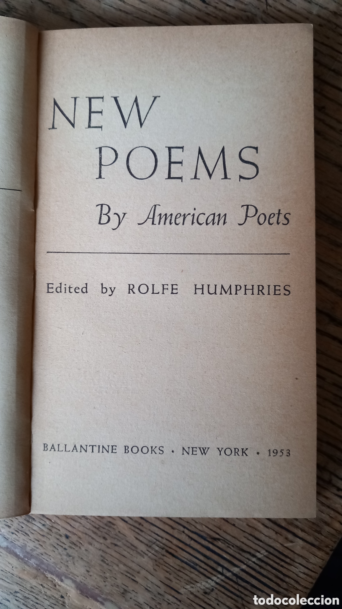 Livres d'occasion: NEW POEMS BY AMERICAN POETS // 1953 // EN INGLES