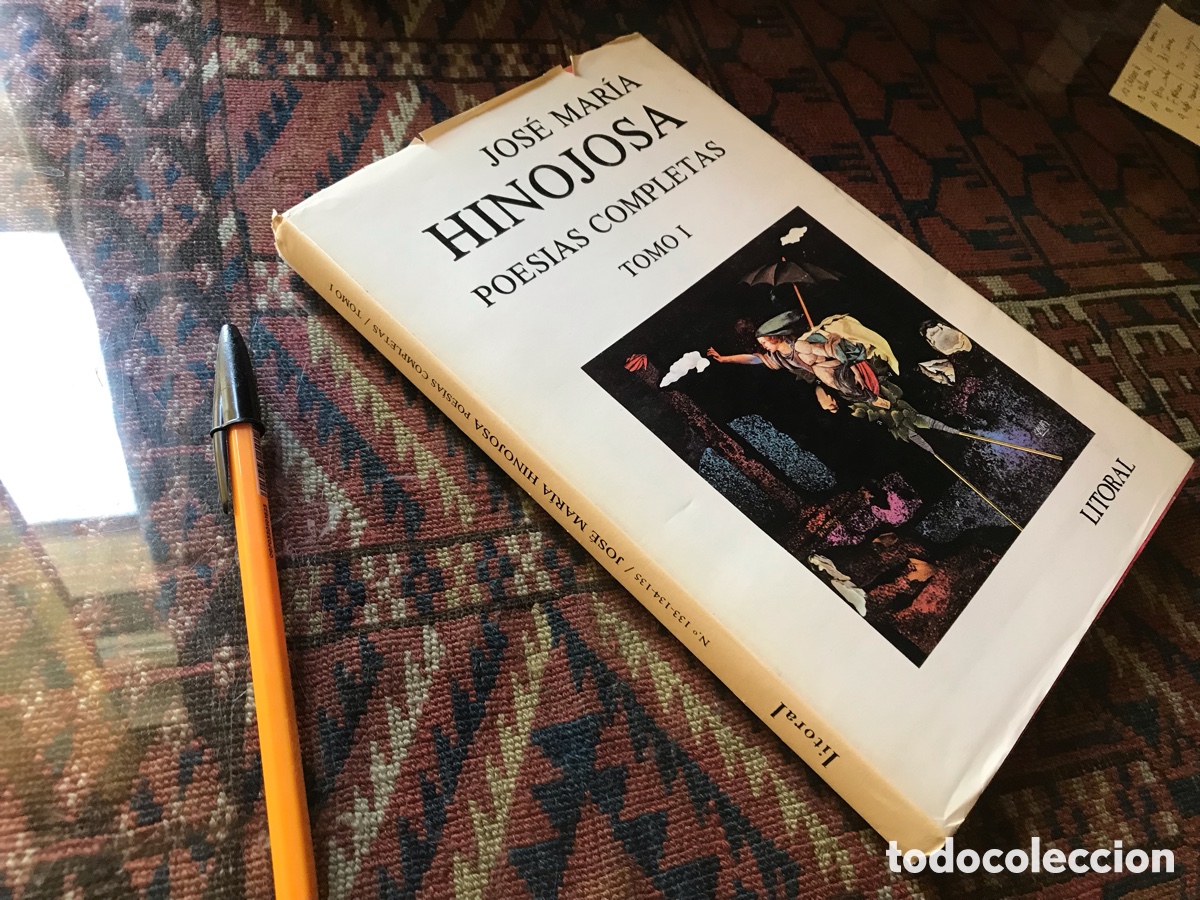 Libros de segunda mano: Jos&eacute; Mar&iacute;a Hinojosa. Poes&iacute;as completas. Tomo I. Litoral