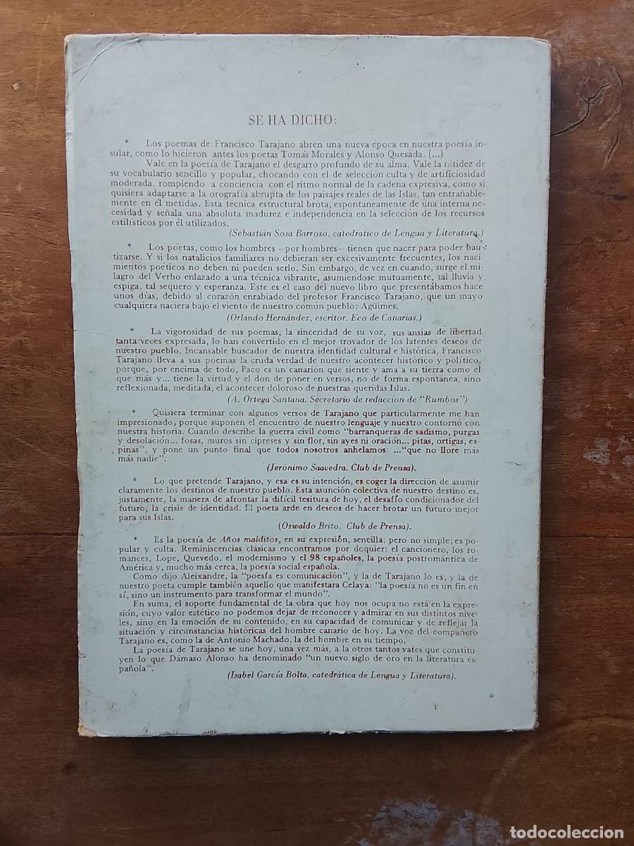 Libros de segunda mano: Ocho islas y... Francisco Tarajano - Foto 6