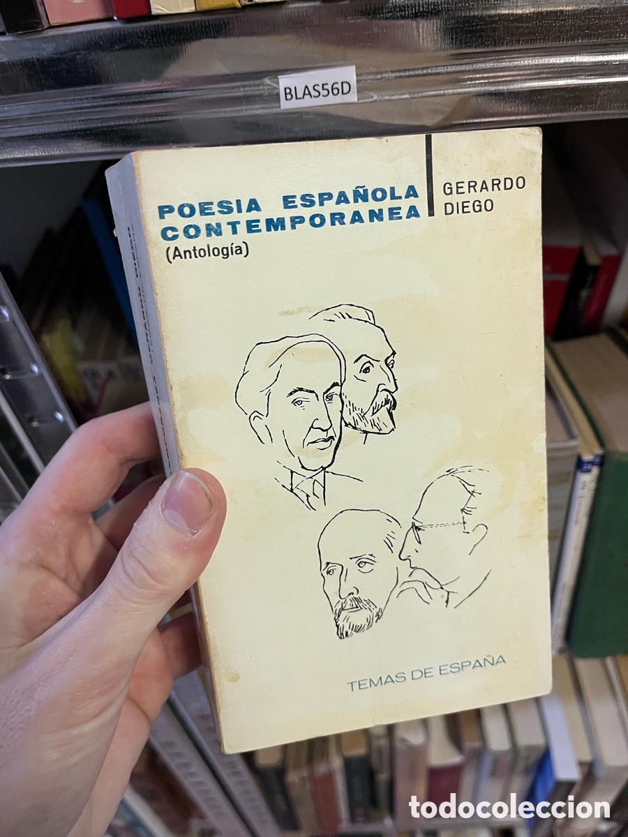 Libros de segunda mano: BLAS56D POESIA ESPA&Ntilde;OLA CONTEMPORANEA (Antolog&iacute;a) Gerardo Diego