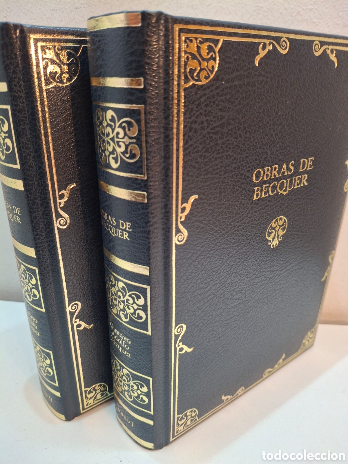 Libros de segunda mano: OBRAS DE GUSTAVO ADOLFO BECQUER, DOS TOMOS, EDICIONES DALMAU SOCIAS, 1980