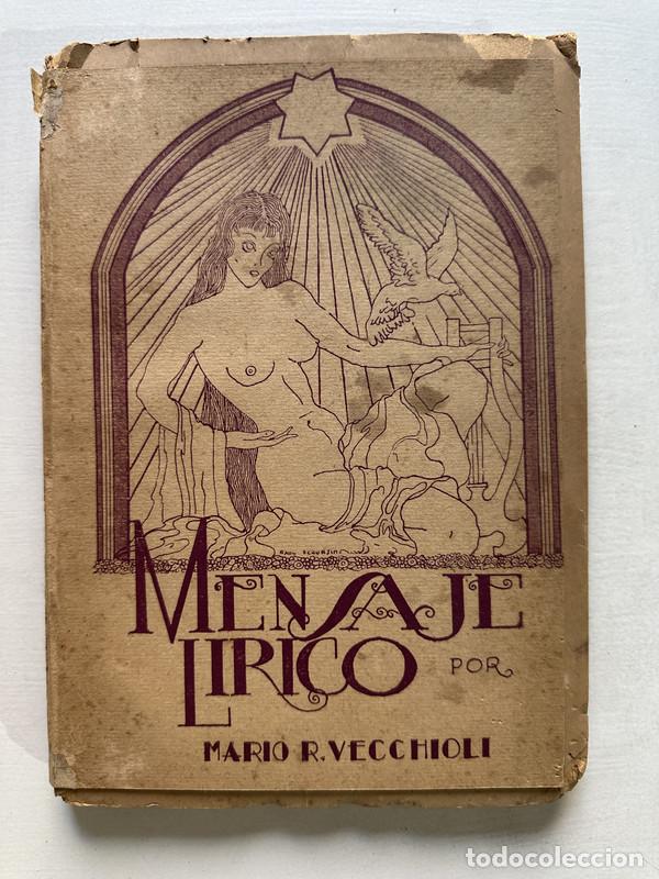 Libros de segunda mano: Menaje lirico - Vecchioli Mario R.