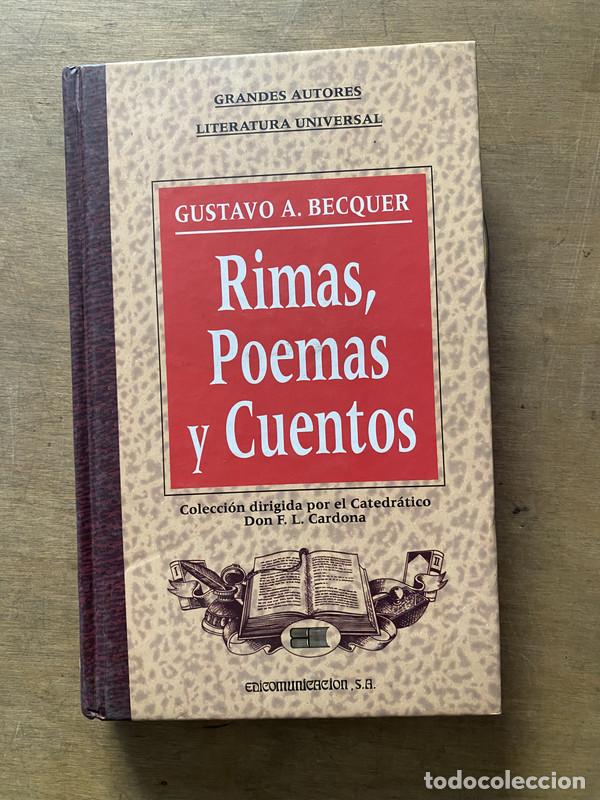 Libros de segunda mano: Rimas Poemas y Cuentos - Becquer Gustavo A.
