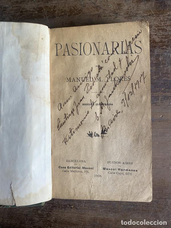 Libros de segunda mano: Pasionarias - Flores Manuel M.