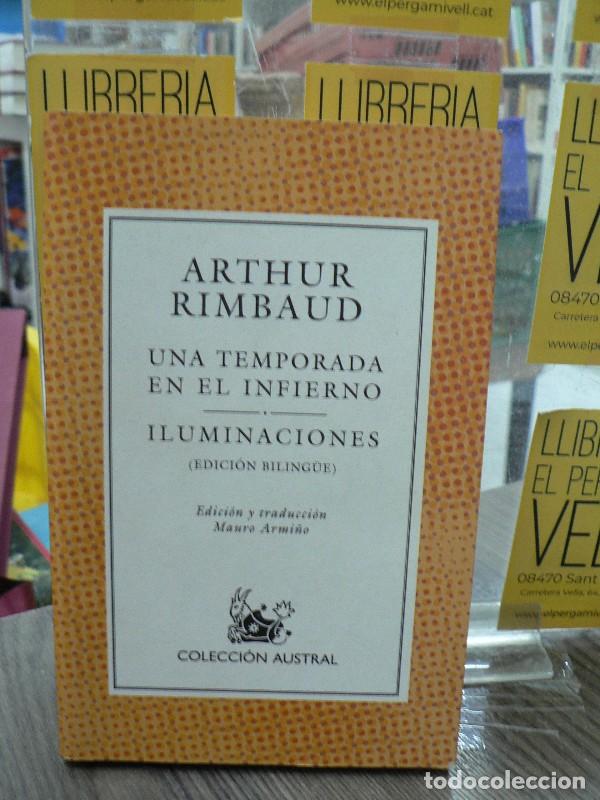 Libros de segunda mano: Una Temporada en el Infierno / Iluminaciones: biling&uuml;e - Arthur Rimbaud - Espasa-calpe - Austral, 39