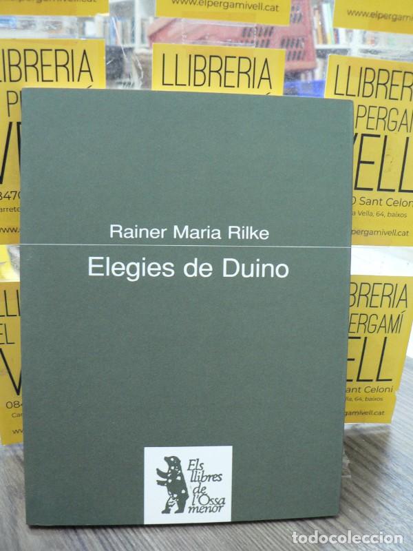 Libros de segunda mano: Elegies de Duino - Rilke, Rainer Maria - Proa - Ossa Menor