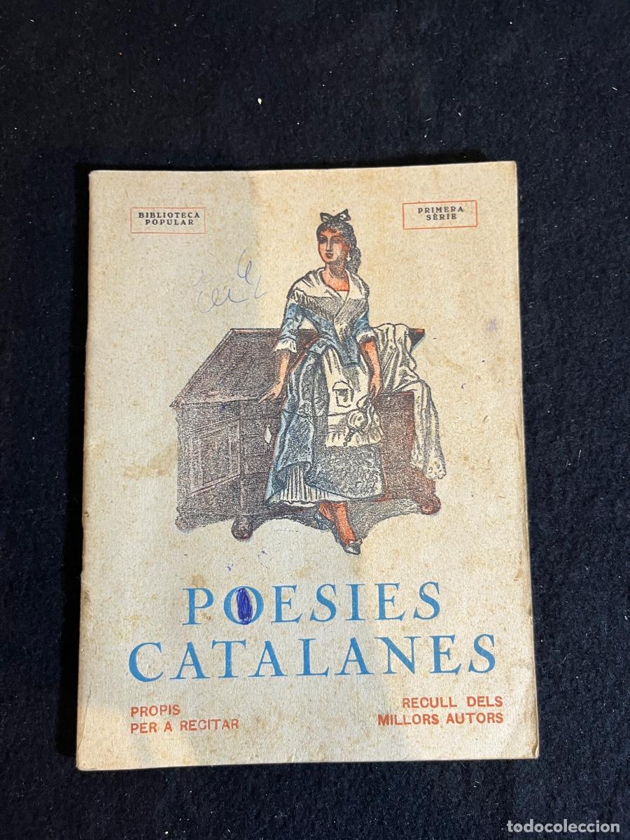 Libros de segunda mano: Poesies Catalanes &ndash; Propis per a recitar (Primera S&egrave;rie) Editorial Mill&agrave; &ndash; Biblioteca Popular &ndash; 1Ed