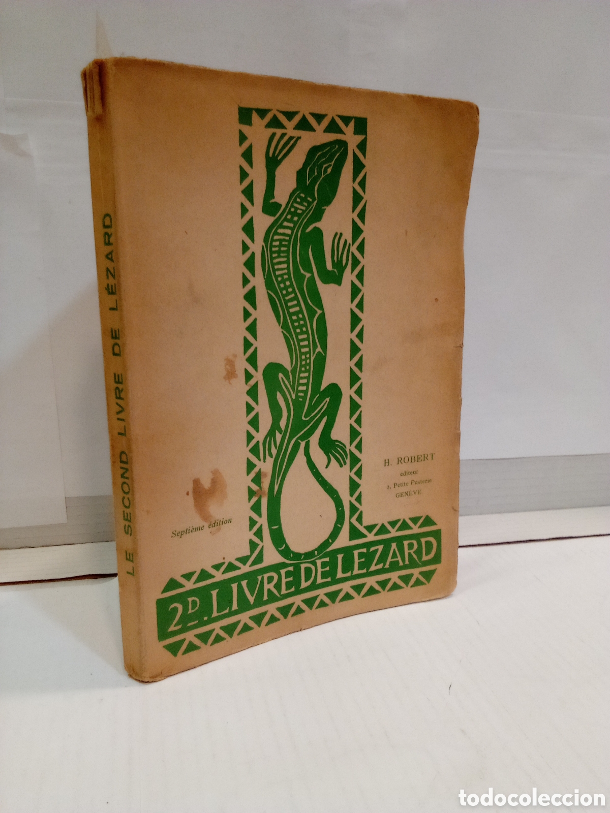 Libros de segunda mano: Le second livre de L&eacute;zard - H. Robert (Ed.)