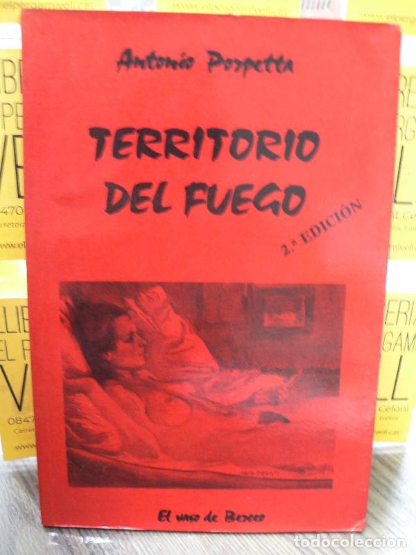 Libros de segunda mano: Territorio del Fuego - Porpetta, Antonio - Ediciones Torremozas - El Vaso de Berceo