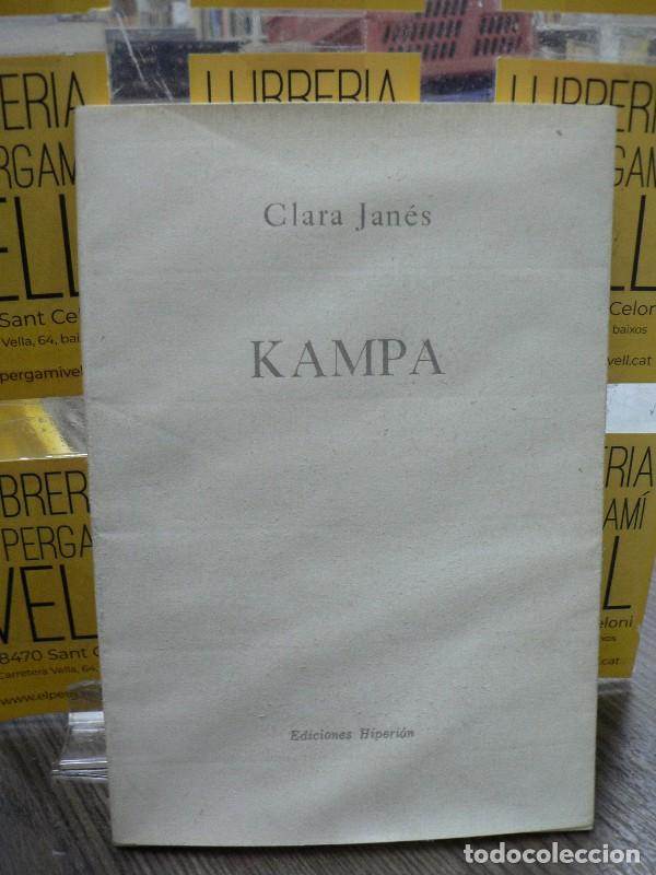 Libros de segunda mano: Kampa: Poes&iacute;a, M&uacute;sica y Voz - Clara Jan&eacute;s - Editorial Hiperi&oacute;n