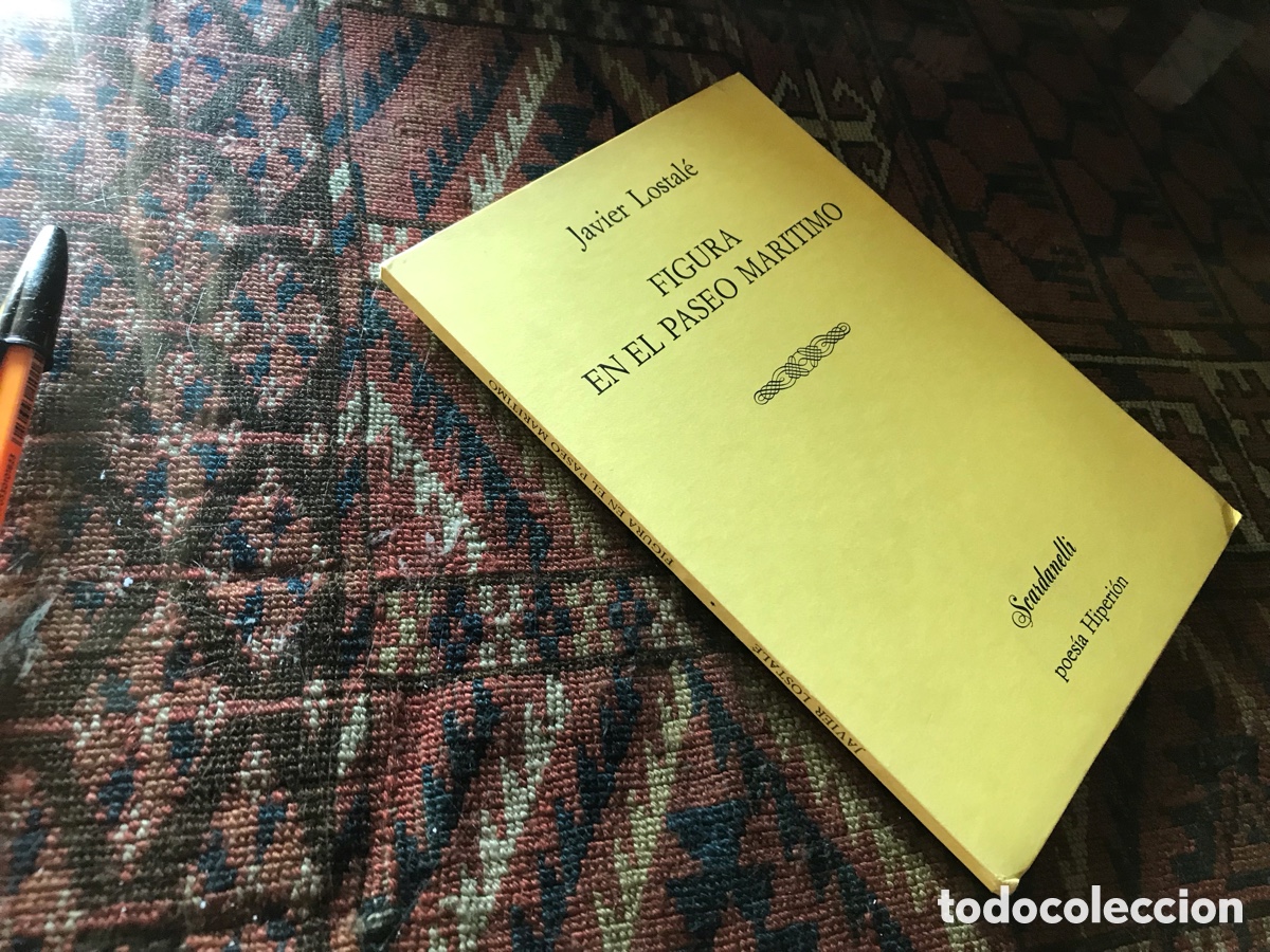 Libros de segunda mano: Figura en el paseo mar&iacute;timo. Javier Lostal&eacute;. Poes&iacute;a Hiperion