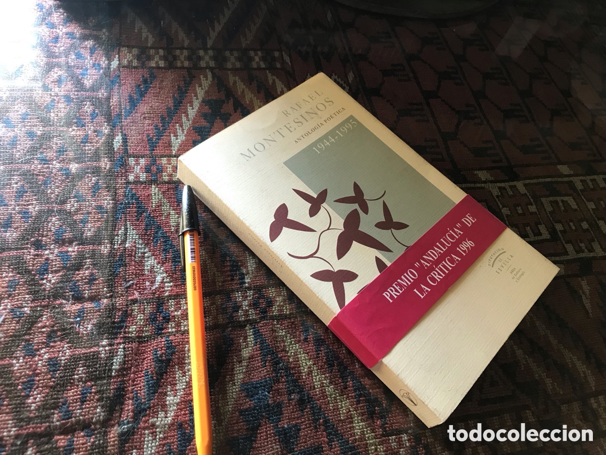 Libros de segunda mano: Rafael Montesinos. Antolog&iacute;a po&eacute;tica 1944-1995. Diputaci&oacute;n de Sevilla