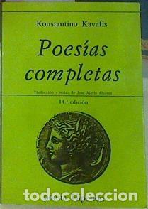 Libros de segunda mano: Poes&iacute;as Completas - Kavafis, Konstantinos - Hiperi&oacute;n - Poes&iacute;a, N&ordm; 1