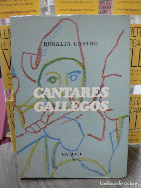 Libros de segunda mano: Cantares gallegos - Rosal&iacute;a De Castro - Editorial Galaxia - 1970, 2&ordf; ed.
