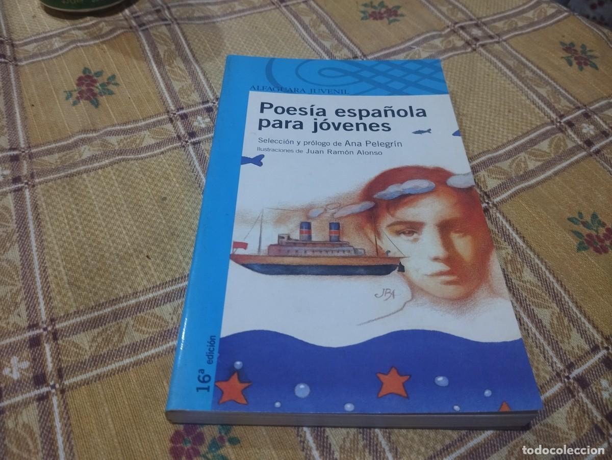 Libros de segunda mano: POESIA ESPA&Ntilde;OLA PARA JOVENES SELECCION Y PROLOGO DE ANA PELEGRIN ALFAGUARA 2005 A PARTIR DE 12 A&Ntilde;OS