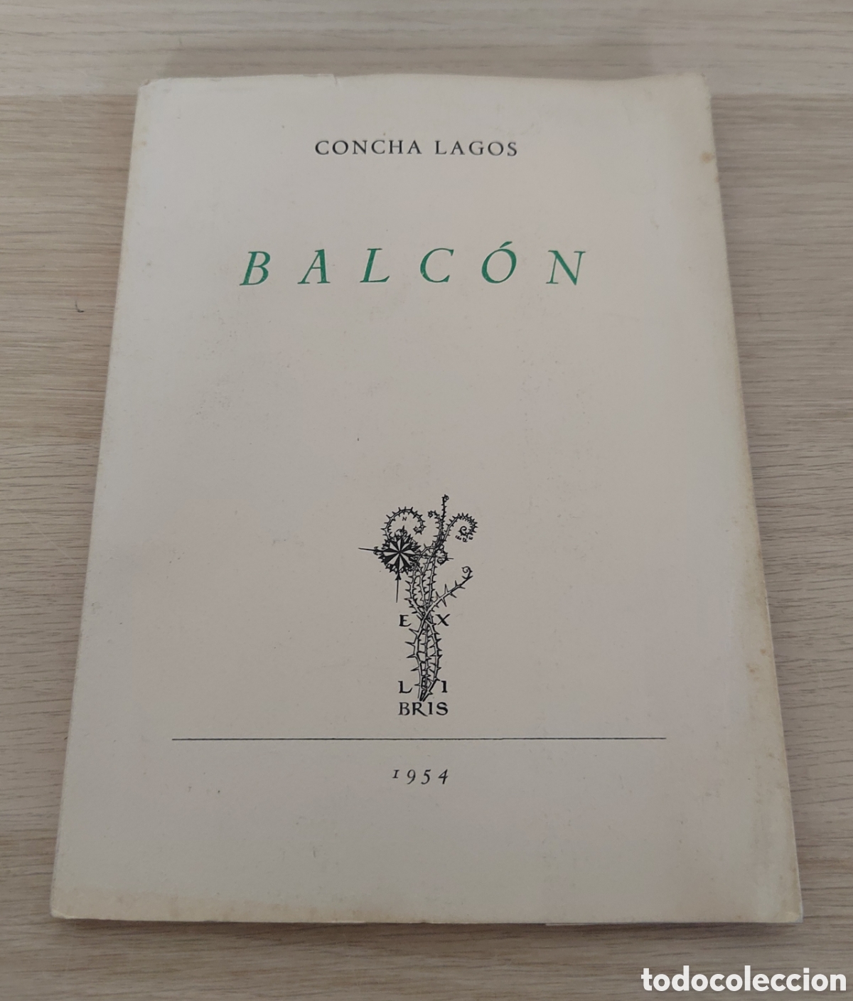 Libros de segunda mano: Balcon - Concha Lagos. A&ntilde;o 1954