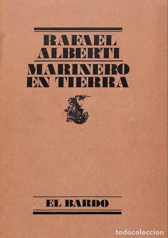 Libros de segunda mano: Marinero en Tierra - Alberti, Rafael - Editorial Lumen - 1977, 1&ordf; ed. - Barcelona - El Bardo, N&ordm;117