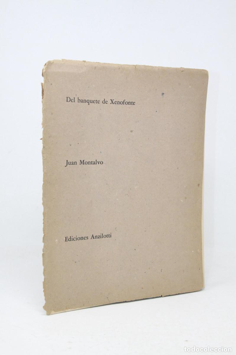 Libros de segunda mano: Juan Montalvo - Del banquete de Xenofonte - Ilustraci&oacute;n de Raul Alonso