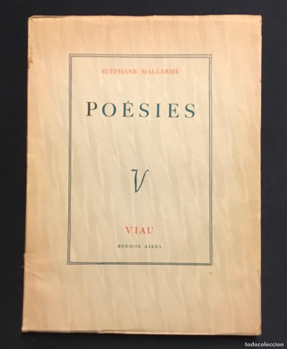 Libros de segunda mano: PO&Eacute;SIES. FEUILLETS D'ALBUM. PLUSIERS SONNETS. - MALLARM&Eacute;, St&eacute;phane.
