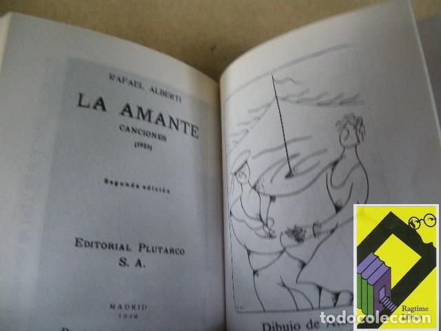 Libros de segunda mano: ALBERTI, Rafael: La amante - Foto 5