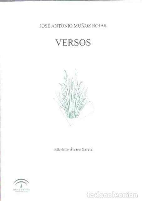 Libros de segunda mano: Versos - Jos&eacute; Antonio Mu&ntilde;oz Rojas