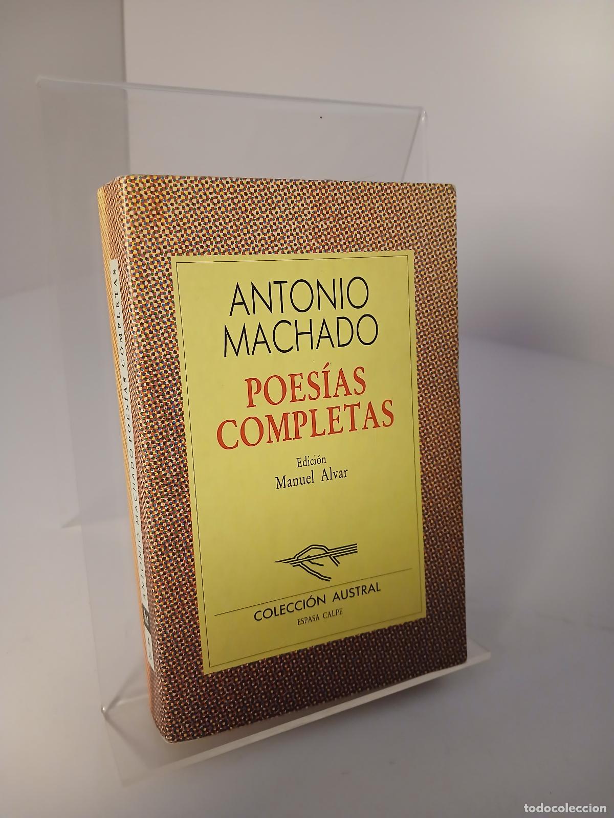 Libros de segunda mano: Poesias completas - Antonio Machado