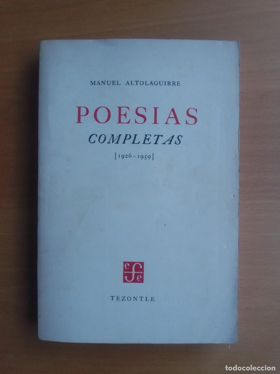 Libros de segunda mano: Poes&iacute;as completas (1926-1959), de Manuel Altolaguirre