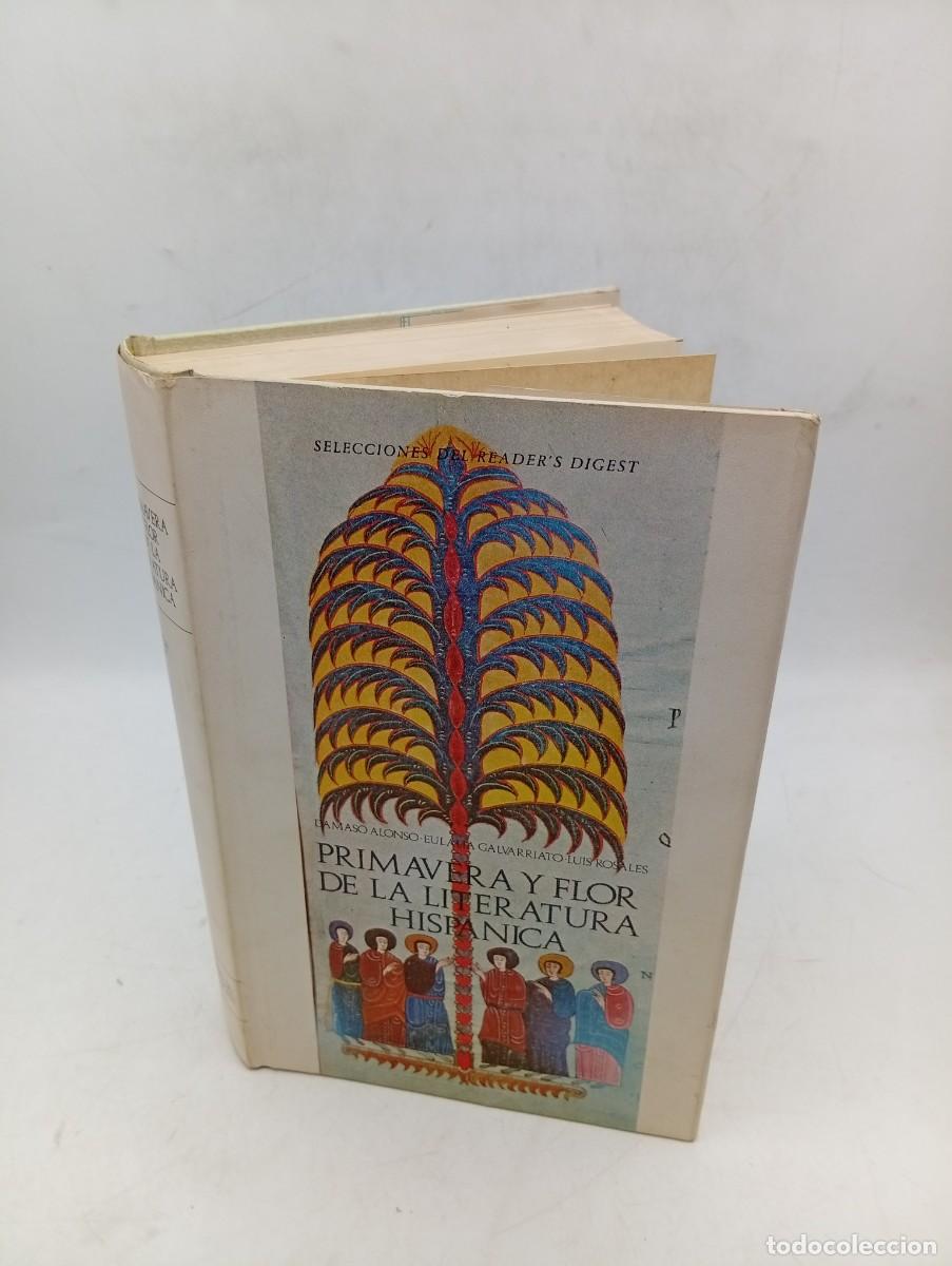Libros de segunda mano: PRIMAVERA Y FLOR DE LA LITERATURA ESPA&Ntilde;OLA. DAMASO ALONSO/EULALIA GALVARRIATO. TOMO I. 1969.