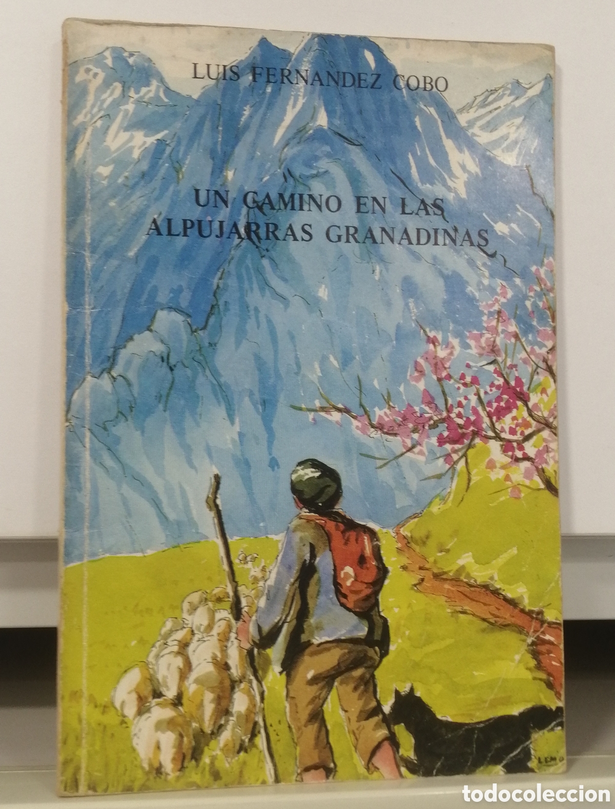 Libros de segunda mano: Un camino en las Alpujarras granadinas Por Luis Fern&aacute;ndez Cobo FIRMA Y DEDICATORIA DEL AUTOR
