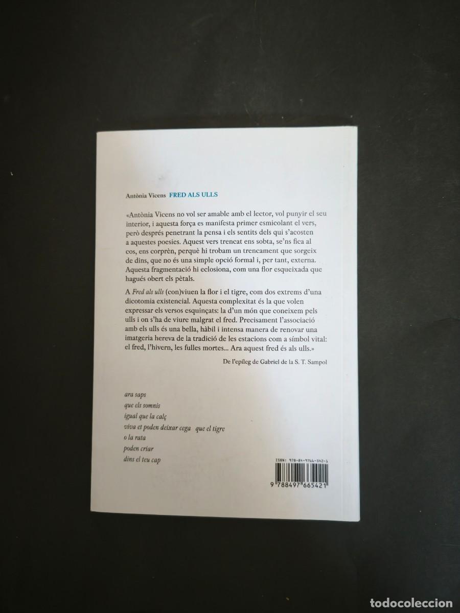 Libros de segunda mano: Fred als ulls - Ant&ograve;nia Vicens - Foto 2