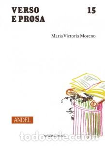 Second hand books: Verso e Prosa - M. Victoria Moreno - Xunta de Galicia - Andel