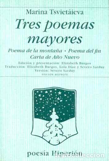 Libros de segunda mano: Tres poemas mayores. - Tsvetaeva, Marina Ivanovna.