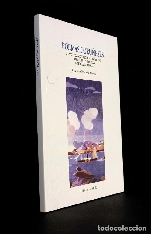 Libros de segunda mano: �F0000 - ANTOLOXIA DE POEMAS CORU&Ntilde;ESES. ROSALIA DE CASTRO. SEOANE. VILLALTA. ETC. CORU&Ntilde;A. GALICIA.
