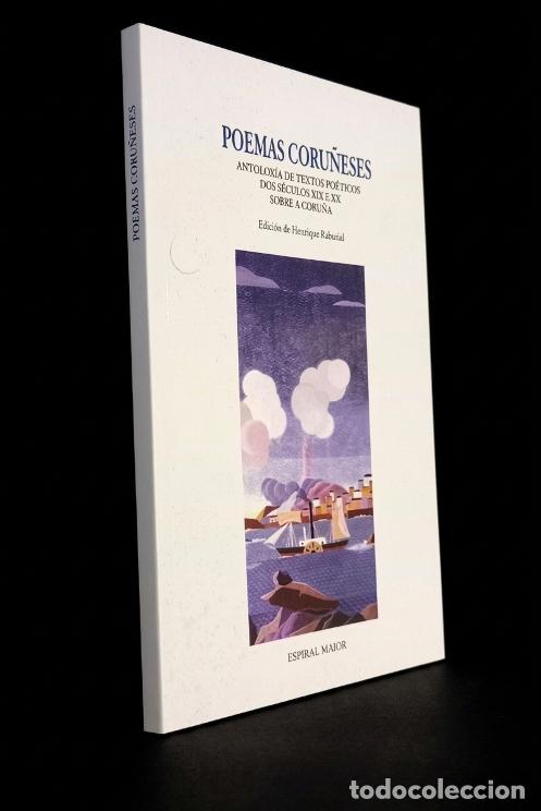 Libros de segunda mano: �F3777 - ANTOLOXIA DE POEMAS CORU&Ntilde;ESES. ROSALIA DE CASTRO. SEOANE. VILLALTA. ETC. CORU&Ntilde;A. GALICIA.