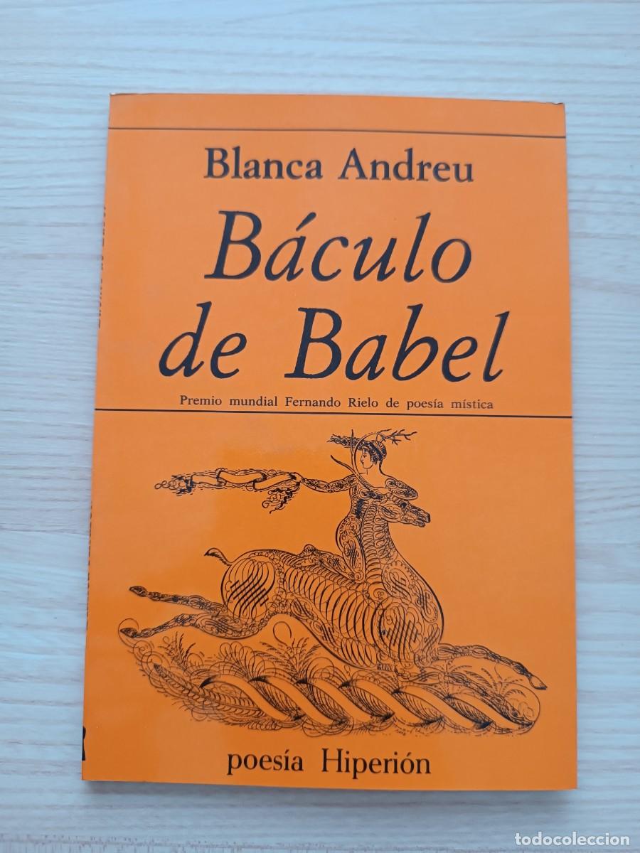 Libros de segunda mano: B&aacute;culo de Babel - Blanca Andreu. Hiperi&oacute;n