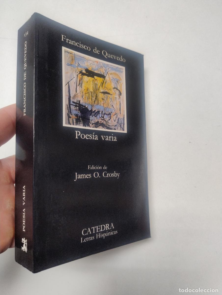 Libros de segunda mano: Poes&iacute;a varia - Francisco de Quevedo