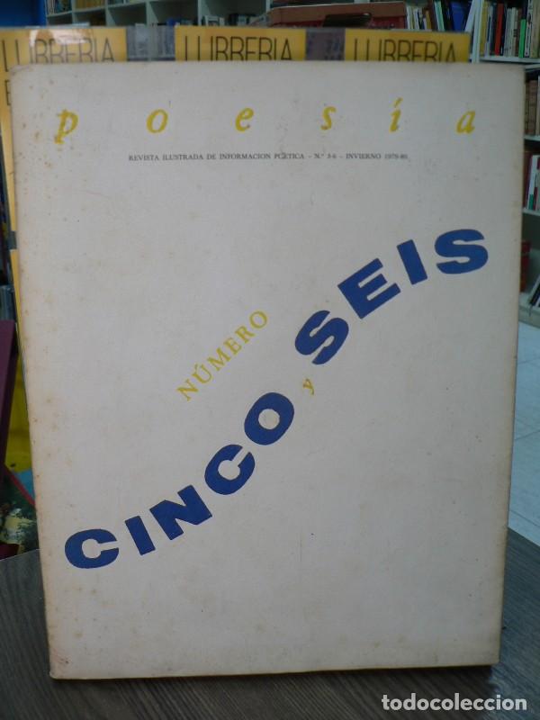 Libros de segunda mano: Poes&iacute;a: Revista ilustrada de informaci&oacute;n po&eacute;tica n&uacute;m. 5-6 invierno 1979-80 - Ministerio de Cultura,