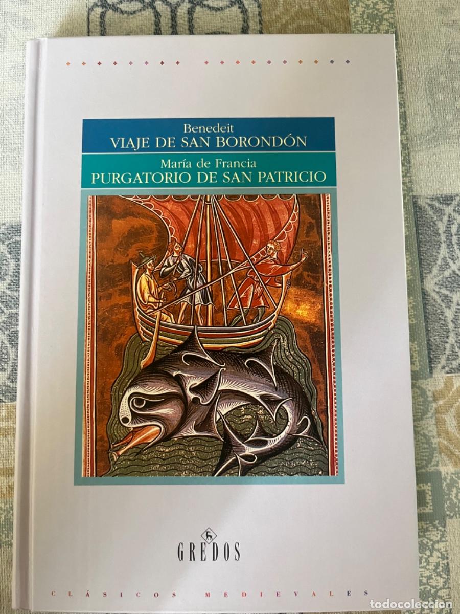 Libros de segunda mano: Benedeit.- Viaje de san Borondon / Mar&iacute;a de Francia.- Purgatorio de san Patricio