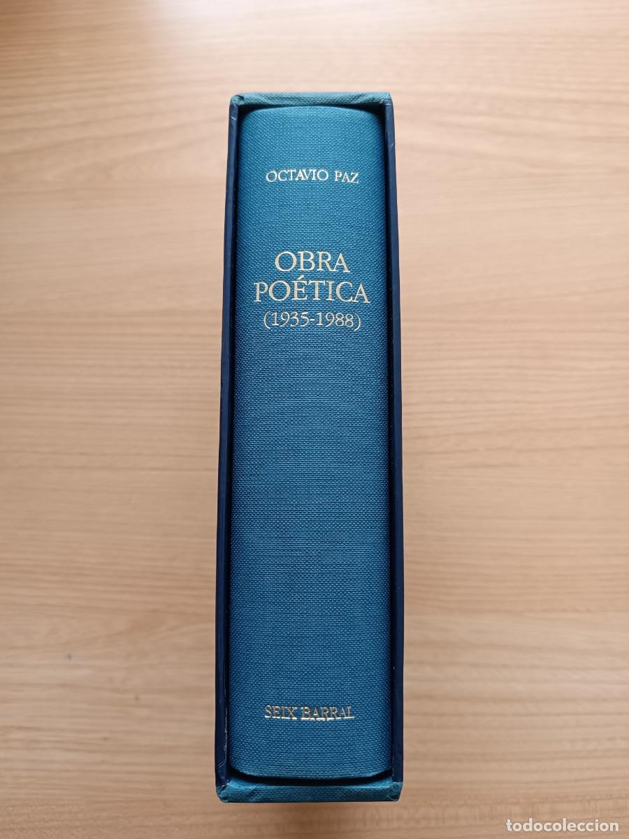 Libros de segunda mano: Obra po&eacute;tica (1935-1988) - Octavio Paz. Seix Barral. Con estuche