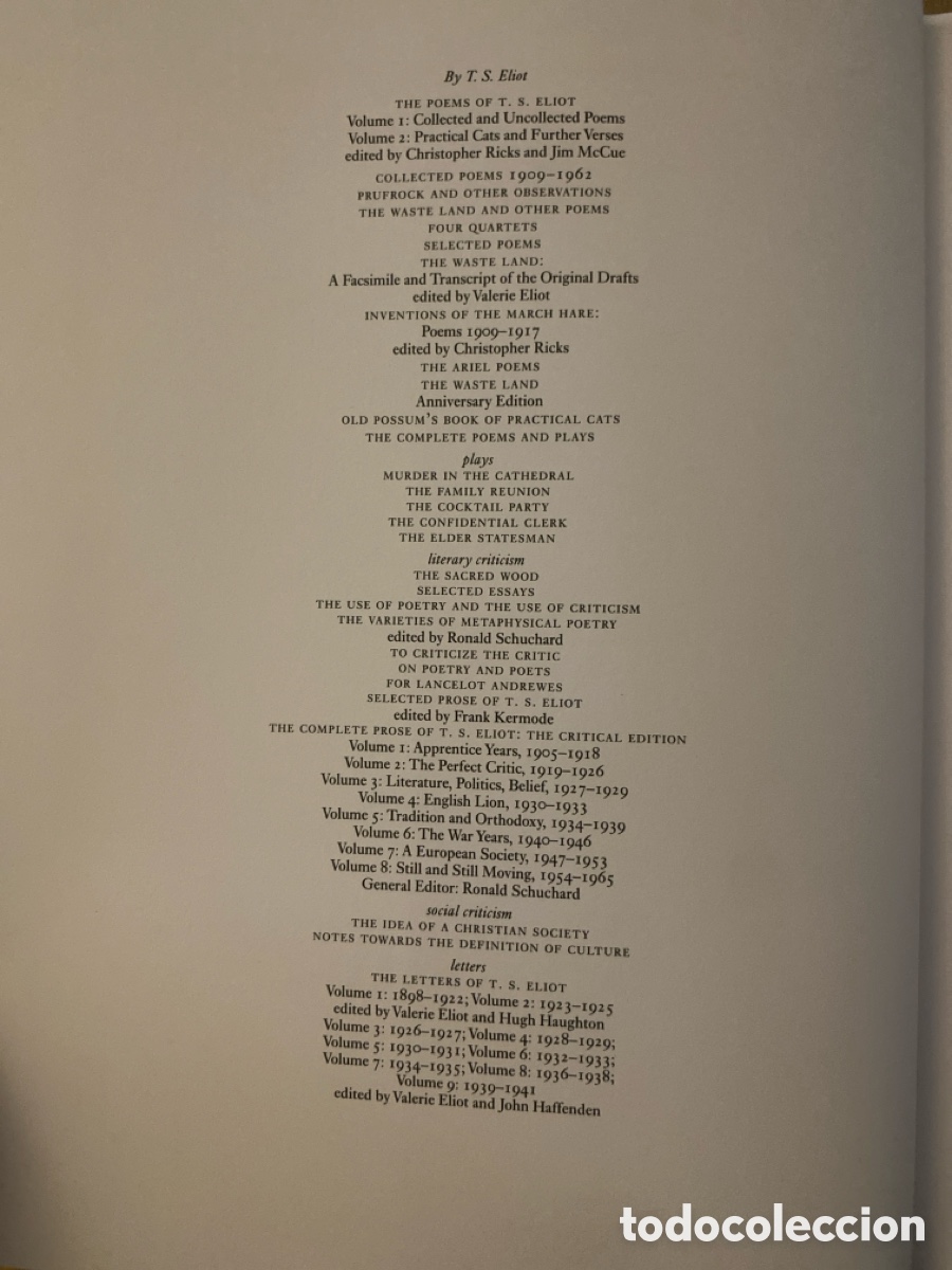 Libros de segunda mano: THE WASTE LAND a facsimile & transcript - Foto 4